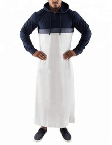 เสื้อคลุมแบบมีฮู้ดแฟชั่นสำหรับผู้ชาย สไตล์ไฮสตรีท สีสันสดใส คุณภาพสูง ไซส์ใหญ่ ผ้าโพลีเอสเตอร์ผสมคอตตอน คามิส ดัฟฟาห์ - Product Image 1