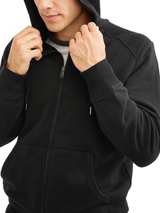 2020 sweats à capuche en polaire imperméable personnalisés pour hommes sweats tricotés brodés en gros - Product Image 6