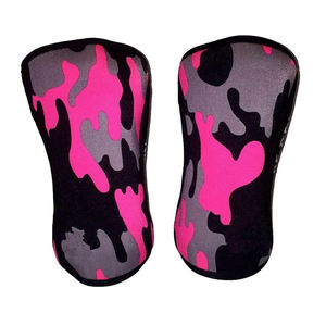 Manchon de genou de Compression en néoprène réglable Durable lourd haltérophilie genou soutien Fitness produit de sécurité - Product Image 6