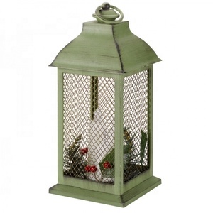 Linterna de hierro de Metal Chapado en cobre de alta calidad, diseño único para la decoración del hogar, bonito acabado nuevo, precio bajo, Navidad hecha a mano - Product Image 5