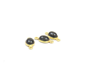 Gold Plated Multi-Gemstone Handmade Bezel Boho Connector Black Onyx Natural Birthstone for <b>Jewelry</b> <b>Jewelry</b> <b>Findings</b> Components - Product Image 6