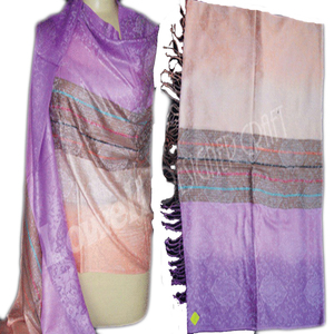 100% soie sergé carré écharpe impression numérique personnalisée élégante femme longue écharpe Paisley conception confortable tricoté cachemire écharpe - Product Image 2