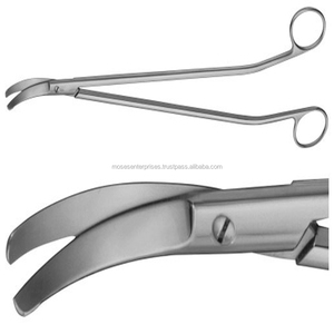 Ciseaux rectaux en métal fort de haute qualité pour la chirurgie d'opération médicale Source d'alimentation manuelle livraison gratuite ciseaux de cisaillement d'échantillon - Product Image 4