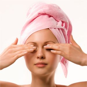 Fabricant en Inde Nouveau design élégant Serviette turban Séchage personnalisé Serviette en coton pour unisexe au prix le plus bas - Product Image 2