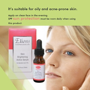 10% A.H.A ácido de almendras EXTRACTO DE Oryza Sativa tono de piel justo suero Facial beneficios blanqueadores antiacné elimina las manchas oscuras de la piel - Product Image 5