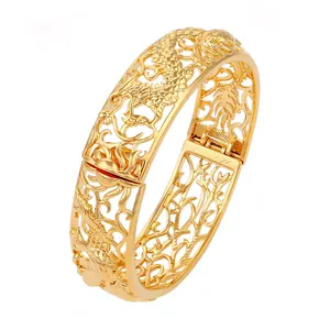 Bán Buôn Đồ Trang Sức Mỹ Giá Rẻ Mạ Vàng Rồng Wedding Bangle Cho Phụ Nữ