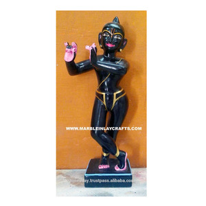 Marbre Krishna Iskon Statue - Product Image 1