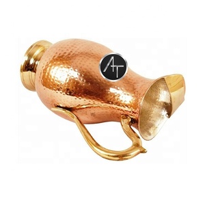 Fabricante de jarra Muglai martillado de cobre proveedor al por mayor venta directa de fábrica venta al por mayor muestra gratis - Product Image 3