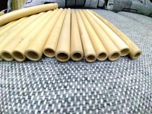EUTECH 100%-Pailles en bambou naturel 20cm polies, sans danger pour la santé, matière organique imperméable pour la décoration intérieure - Product Image 5