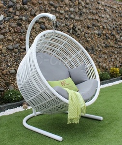 EAGLE COLLECTION Modèle de hamac en rotin synthétique moderne RAHM-011 Balançoire de jardin élégante pour l'extérieur Utilisation de la conception la plus chaude Matériau en métal - Product Image 1