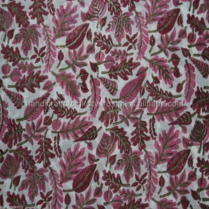 By Yard Hand <b>Block</b> <b>Print</b> Cotton Fabrc* Indigo Bagru <b>Print</b> Fabric One Yard FC1 - Product Image 1