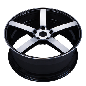 Jantes en alliage argentées à cinq branches entièrement polies avec garantie structurelle à vie - Product Image 6