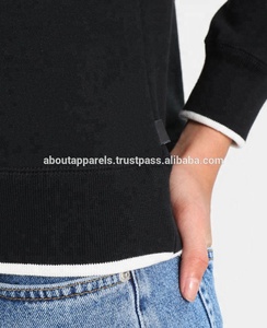 Nouveauté Sweat-shirt pour homme en coton de haute qualité Couleur personnalisée Bloc de couleur Respirant Décontracté à capuche Col rond Sweat-shirts pour femme - Product Image 5