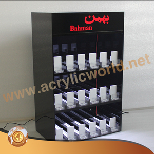 Présentoir à cigarettes en acrylique/étagère à cigarettes en acrylique avec lumières led - Product Image 1