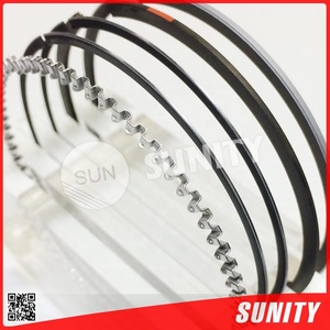 แหวนลูกสูบสำหรับมอเตอร์ไซค์ GL135 59มม. วัสดุจากญี่ปุ่นซ่อมสร้างใหม่ - Product Image 5