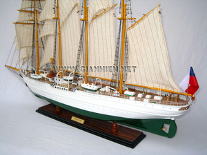 Accessoire de jouet gonflable de bateau d'artisanat de modèle en bois d'ESMERALDA - Product Image 5