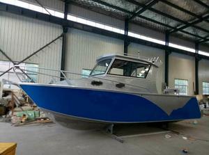 <span class=keywords><strong>De</strong></span> moda yate 8 m (26.2ft) Estilo <span class=keywords><strong>de</strong></span> vida lujoso barco <span class=keywords><strong>de</strong></span> pesca <span class=keywords><strong>de</strong></span> aluminio/barco <span class=keywords><strong>de</strong></span> <span class=keywords><strong>alta</strong></span> velocidad en el <span class=keywords><strong>mar</strong></span> - Product Image 3