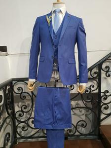 Wholesale price fashion italian style latest design jacket pants <b>men's</b> suits, year new production, high quality - Product Image 5