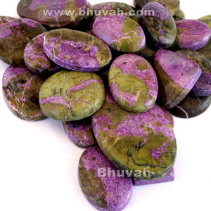 Cabochon de pierre précieuse d'atlantasite - Product Image 4