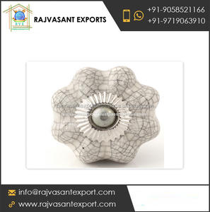 Bouton de porte en céramique pour cuisine chambre hôtel extérieur école entrepôt utilisation de l'hôpital pour tiroirs et commodes - Product Image 2