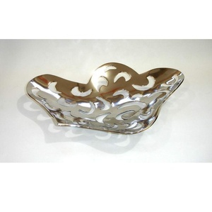Plateau à fruits de luxe moderne de haute qualité, nouveau design, vente chaude, design feuille, pour la maison et la cuisine, mariage et fêtes - Product Image 2
