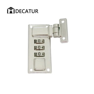 Modern 3 Digit Combination Furniture Luggage <b>Locks</b> for Hotels Gyms Villas & Entry Areas - Product Image 2