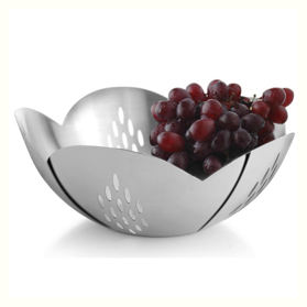 Offre Spéciale de table bol de service de fruits et de salade en acier inoxydable décoratifs bol de service de restauration bol de fruits en métal - Product Image 3