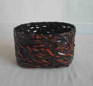 Vietnam 2025 Portable Bamboo Laundry <b>Basket</b> Handicraft Crazy <b>Weaving</b> Customizable Size & Logo Wedding Home Decor Souvenir Use - Product Image 4