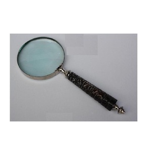 Super Bright Handheld <b>Magnifying</b> <b>Glass</b> Reading Magnifier With High Quality Fresh Arrival Metal <b>Magnifying</b> <b>Glass</b> - Product Image 3