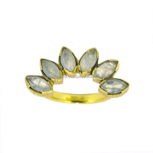 <b>Moonstone</b> Gemstone Solid Silver Wholesale <b>Ring</b> - Product Image 1