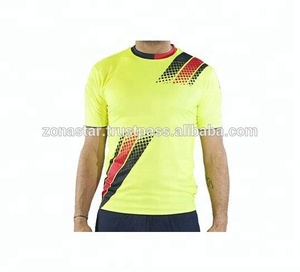 Camiseta de fútbol de poliéster de alta calidad unisex impresión por sublimación personalizada para UNIFORMES DE EQUIPO - Product Image 2