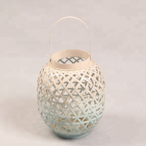 Decorative candle holders <b>lanterns</b> and candle jars for decor offered to OEM buyers crafted from natural materials in Vietnam - Product Image 6