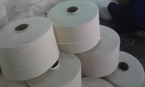 เส้นด้ายดิบสีขาวสำหรับถุงมือถักผลิตภัณฑ์ที่เป็นมิตรกับสิ่งแวดล้อมแบบปลายเปิดและรีไซเคิล - Product Image 5