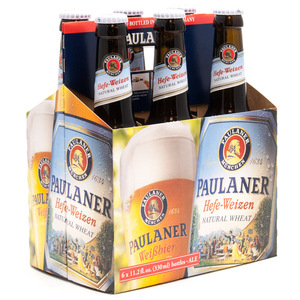 Cerveza Paulaner Hefe Weiss Lager Tipo de procesamiento de barril Empaquetado en botellas - Product Image 1
