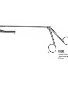 Mathieu Fórceps Uretheral-Cuerpo extraño 20cm 28cm Instrumentos quirúrgicos médicos de acero inoxidable de calidad alemana MAHERSI - Product Image 6