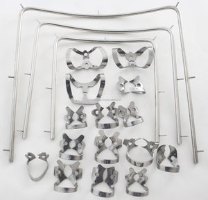 Dispositifs médicaux professionnels équipement dentaire nettoyage et remplissage des dents en caoutchouc barrage démarreur pinces dentaires Kit d'outils à main - Product Image 4