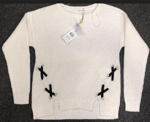 Pull-over de marque pour femme, étiquettes de haute qualité, col rond, Slim, décontracté, Design, d'hiver, lot de 9 pièces - Product Image 1