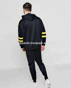 Haute qualité hommes Gym Fitness polaire Jogging costumes Jogging sport survêtements personnalisés - Product Image 3