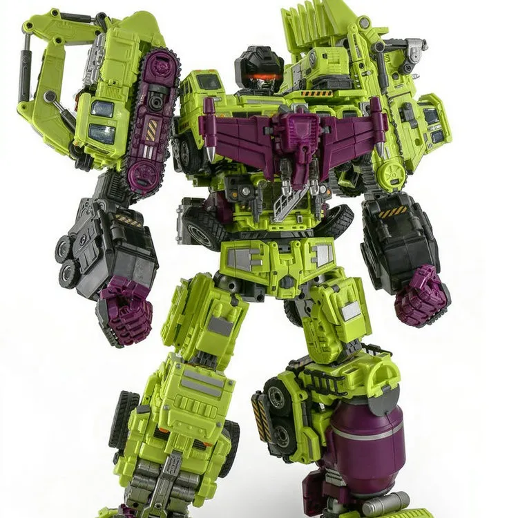 JINBAO Oversized Devastator Transformation Toys Cool KO Action Figure G1 Robot Car Trucks Hook Model Boy / Upgrade Kit Toys