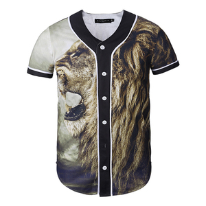 Camiseta de béisbol unisex sublimada, recién llegada, personalizada para equipos deportivos, 100% poliéster. - Product Image 5