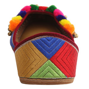 รองเท้าหนังแท้ทำมือสไตล์วินเทจแบบปัญจาบ - Product Image 5