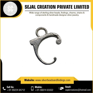 Arroz 925 terterling ilver lphhabet Harant Harms endant Ant ililver harharms AST hihipping in tock 925 Sterling - Product Image 5