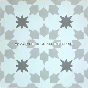 Großhandel bester Preis Umwelt freundliche Materialien Traditionelle Encaustic Cement Handmade Tile Herkunft aus Vietnam