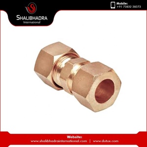 Conectores de Compresión de Latón de 10 mm, Conector en T de Latón Resistente a Fugas, Solución de Plomería Industrial - Product Image 5