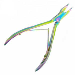 Coupe-ongles pour ongles incarnés, lames droites, acier inoxydable, double ressort, fabriqué au Pakistan - Product Image 2