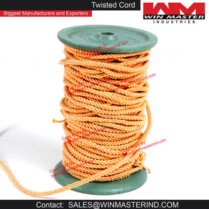 Corde de cordon d'épaule uniforme de cérémonie en fil Aiguillette confortable pour une utilisation vestimentaire avec couleur et taille personnalisées - Product Image 4