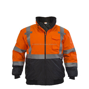 Chaquetas de bombardero impermeables de alta visibilidad Chaquetas de alta visibilidad - Product Image 1