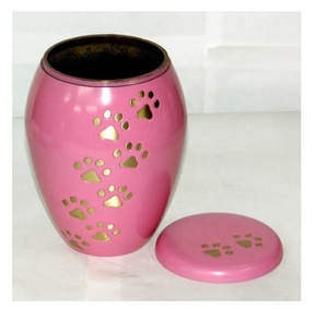 Urne funéraire en laiton avec empreinte de patte, nouvelle conception, vente chaude, par ZHE - Product Image 6