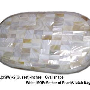 Pochette à bandoulière blanche, pour femme, fait main, nouveau modèle - Product Image 3
