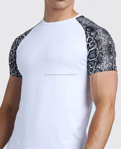 100% algodón estampado personalizado Panel trasero Oversize Jersey camiseta 100 anillo peinado con sublimación hombro camisas de algodón transpirable - Product Image 4